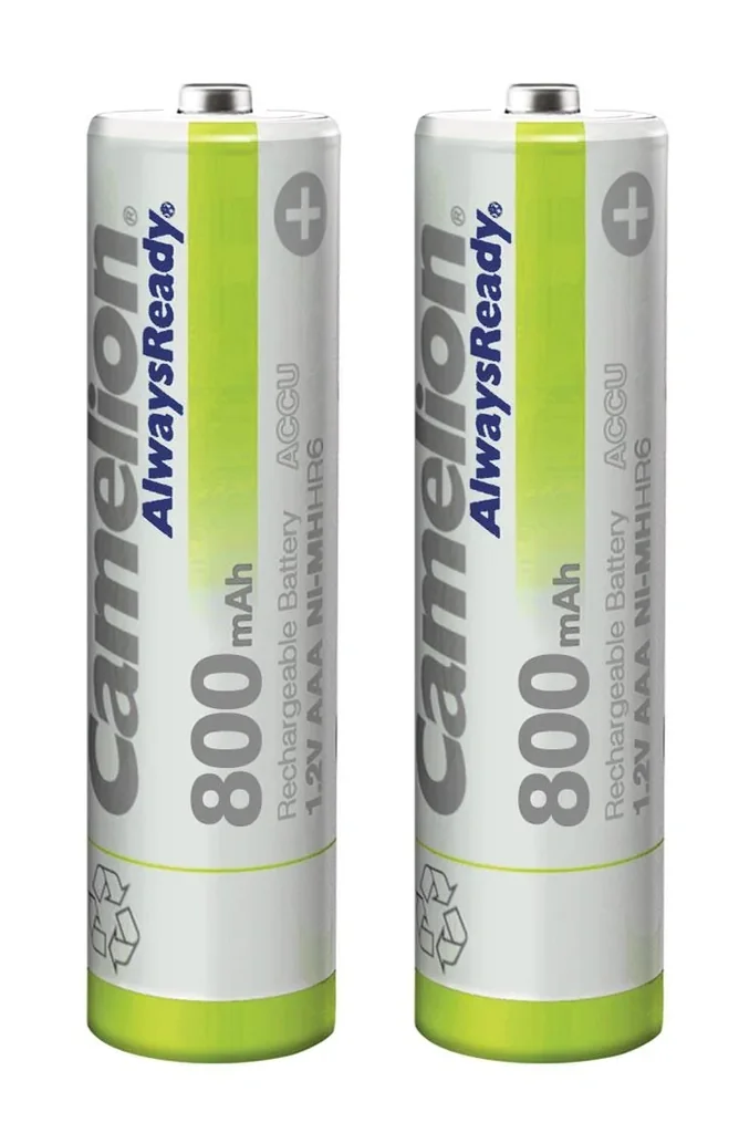 NiMH Micro (AAA) V-Akku mit 800 mAh - 2 Stück