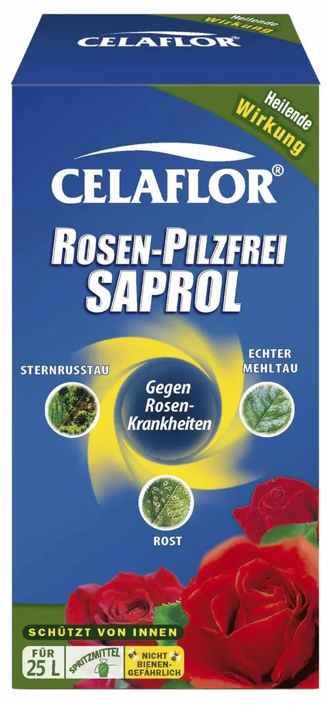Rosen Pilzfrei Saprol, 100 ml - Schutz für Rosen und Kernobst