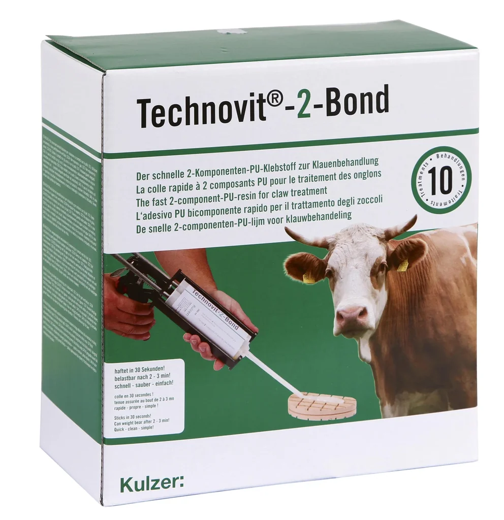 Klauen- und Hufbehandlung 2-Bond Starter Set, mit Dosierpistole
