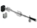 Rotisserie Set mit Batteriemotor - für: 47 und 50 cm Kugelgrill für Smokin# PizzaRing