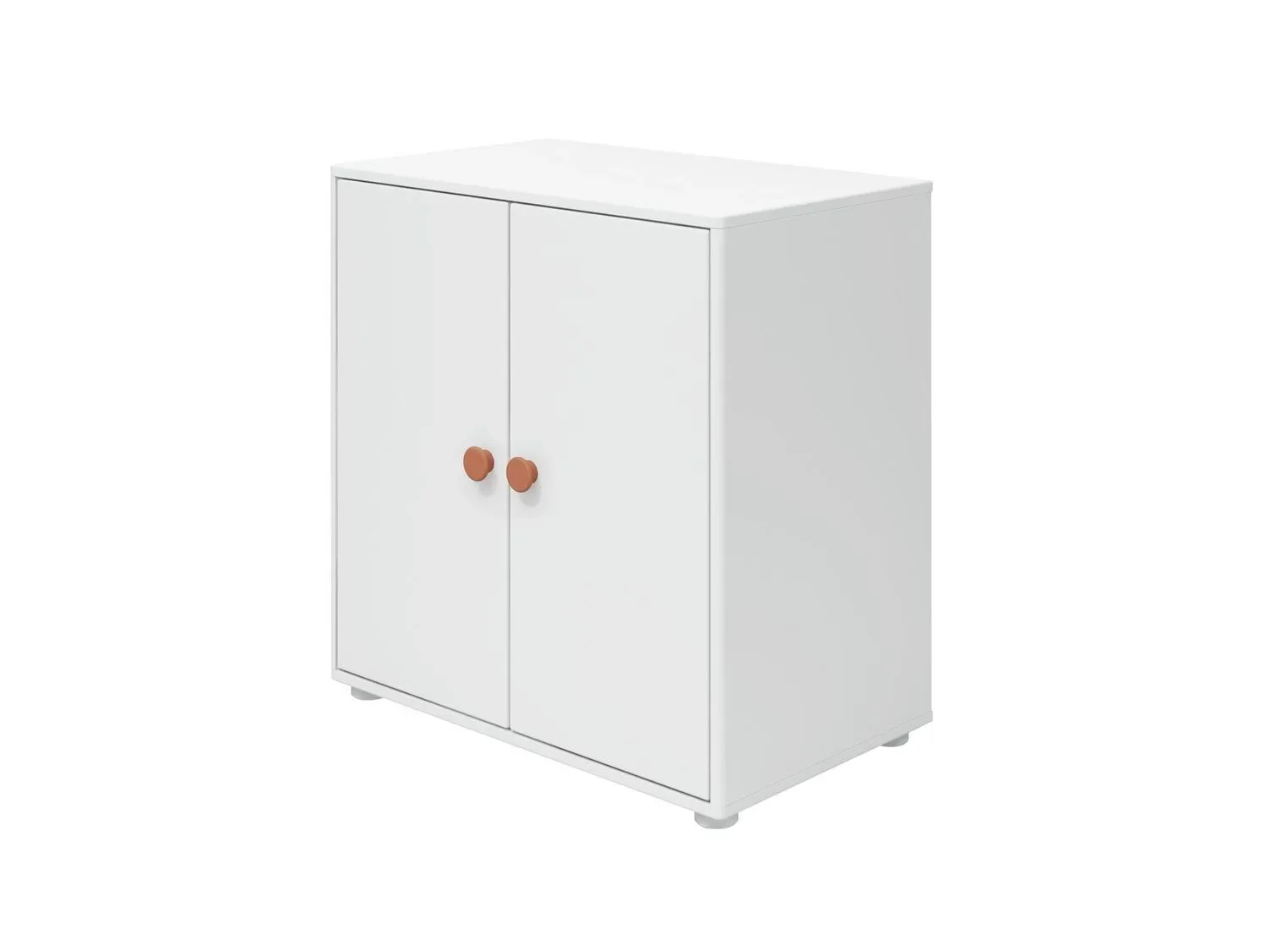 FLEXA Kleiderschrank, Schrankelement - 1 Regalboden, Roomie, Farbe: Weiß/Errröten