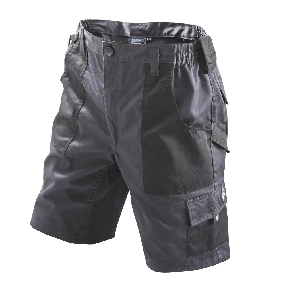 Worker Shorts mit Dehnbund, Farbe schwarz, Gr.XL
