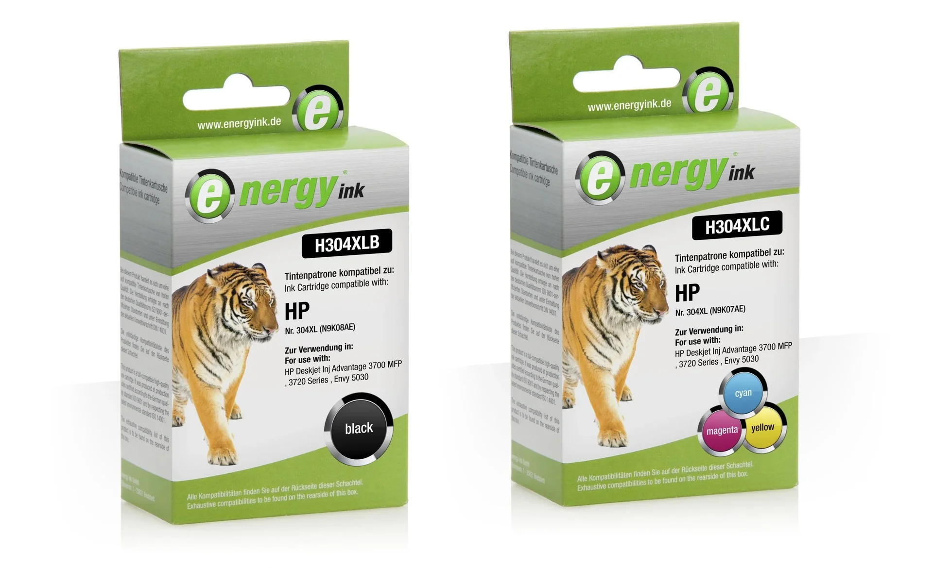 Tintenpatrone ENH-304XLBK ersetzt HP Nr. 304 XL black