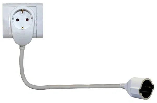 Powersplit Verlängerung 3 m / schwarz