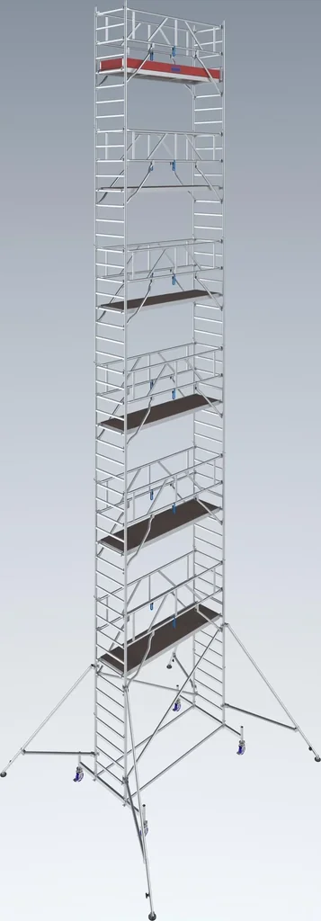 STABILO Fahrgerüst Serie 10, Feldlänge 2,50 m, Arbeitshöhe ca. 14,40 m