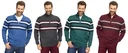 Pullover mit Streifen, Farbe grün, Gr.XL