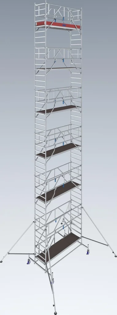 STABILO Fahrgerüst Serie 10, Feldlänge 2,50 m, Arbeitshöhe ca. 13,40 m