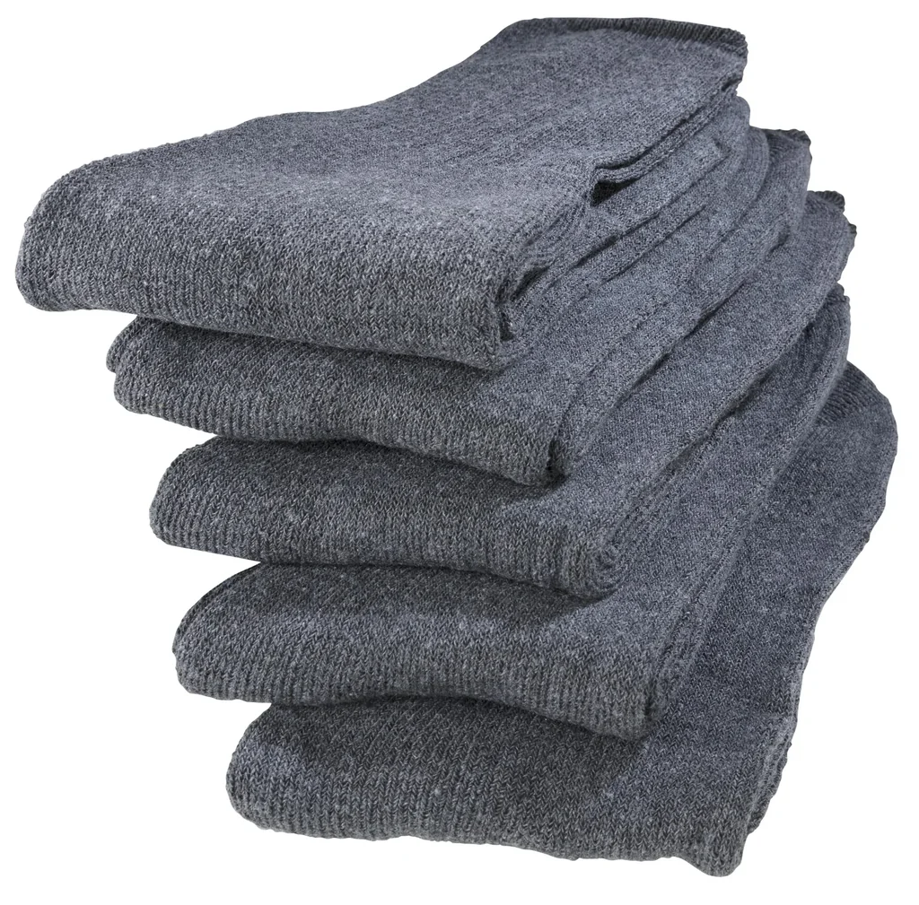 Freizeitsocken für Herren, anthrazit, Größe 43 - 46