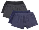 Boxershorts im Doppelpack, Farbe schwarz/schwarz gestreift