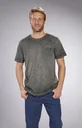 T-Shirt, Farbe oliv-meliert, Gr.2XL