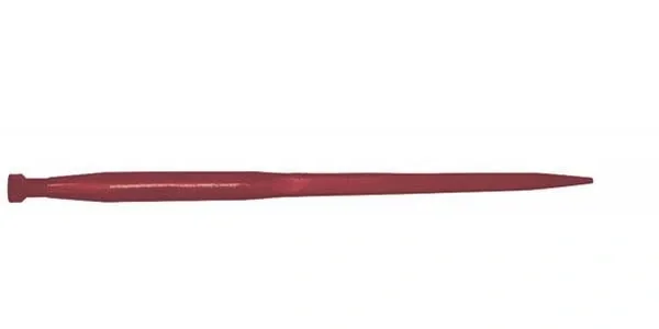 Zinken für Schwerlast, 980 mm lang, Gewinde M 28
