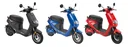 E-Roller blu:s XT2000, 25 km/h, schwarz