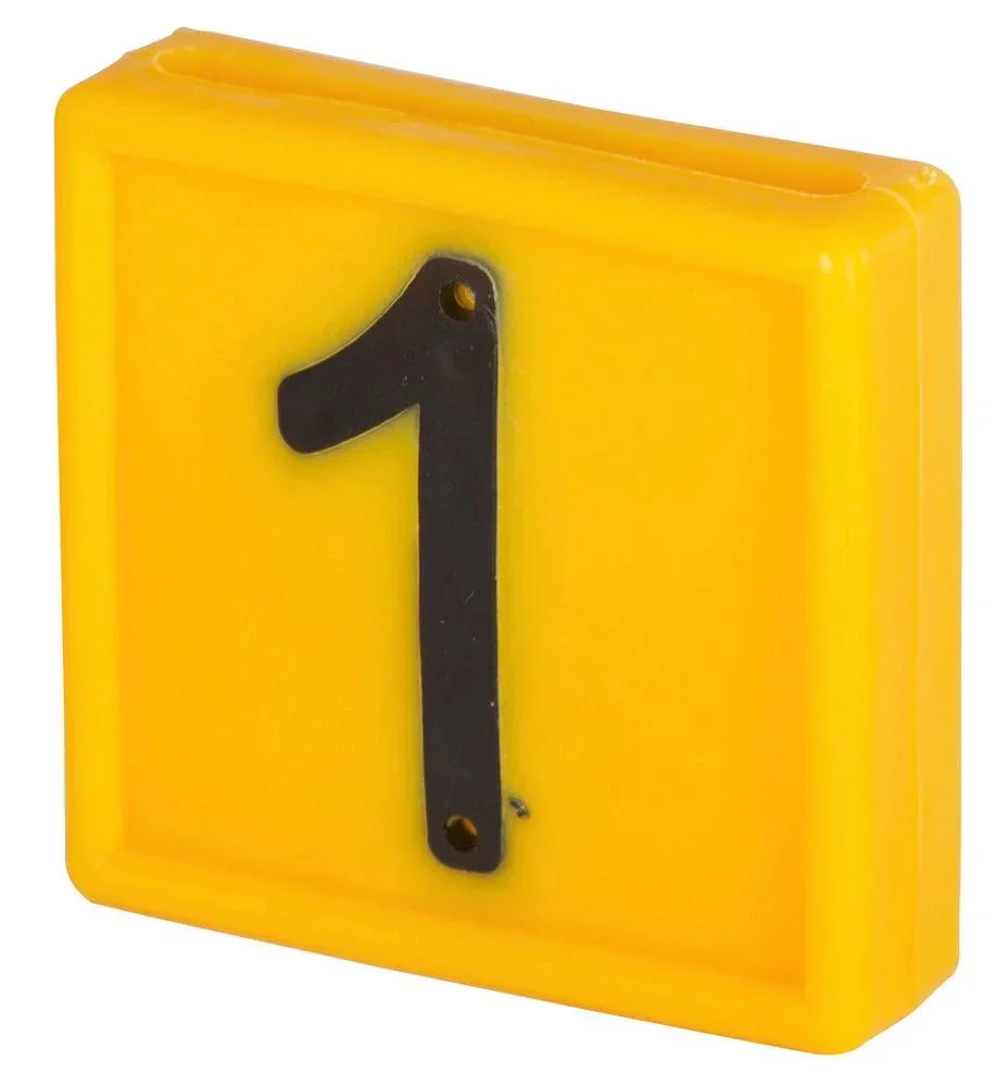 Nummernblock 7 für Markierungsbänder