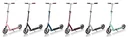 NL 205 Deluxe Tretroller, 205 mm, ABEC 7, Handbremse, höhenverstellbar, Frontfederung, Klappmechanismus, pink