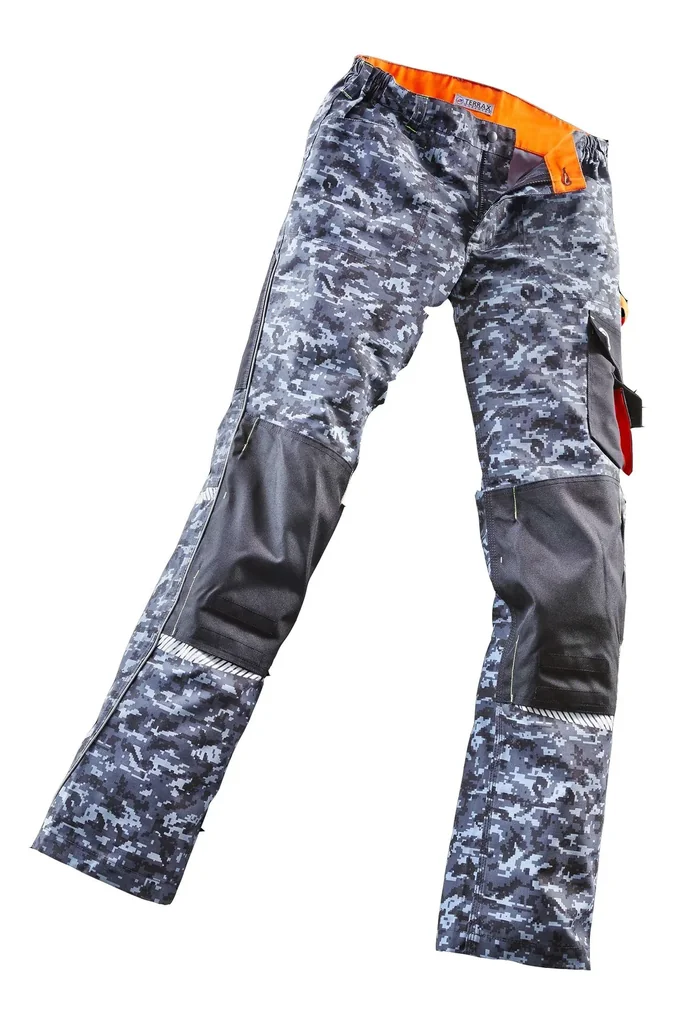 Bundhose mit Pixelprint, Gr.58