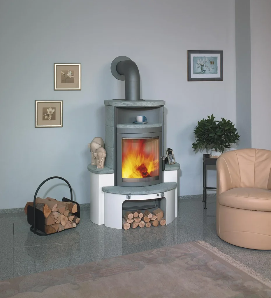 Kaminofen - Avenso Dauerbrandofen - Naturstein