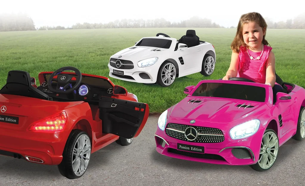 Ride-on Mercedes-Benz SL 400 weiß 12V