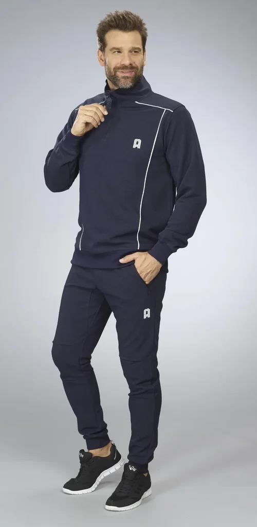 Sweatshirt, Farbe marine, Gr.2XL