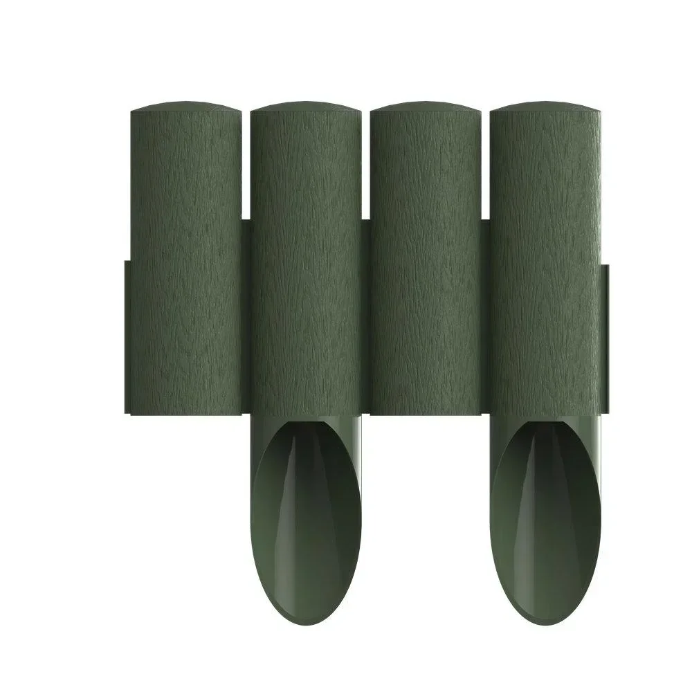 Gartenpalisade STANDARD grün Höhe 25,5cm, Länge 2,3m