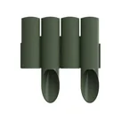 Gartenpalisade STANDARD grün Höhe 25,5cm, Länge 2,3m