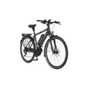Herren E-Bike Trekking, 28 Zoll, Rahmengröße 50cm, 10-Gang Kettenschaltung, schwarz matt, VIATOR ETH 1861