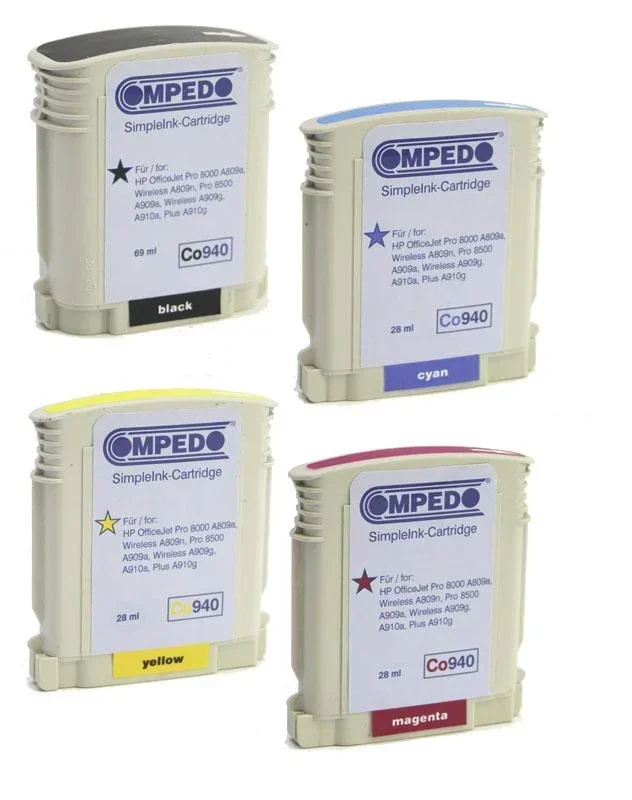 Druckerpatrone für HP 940XL schwarz