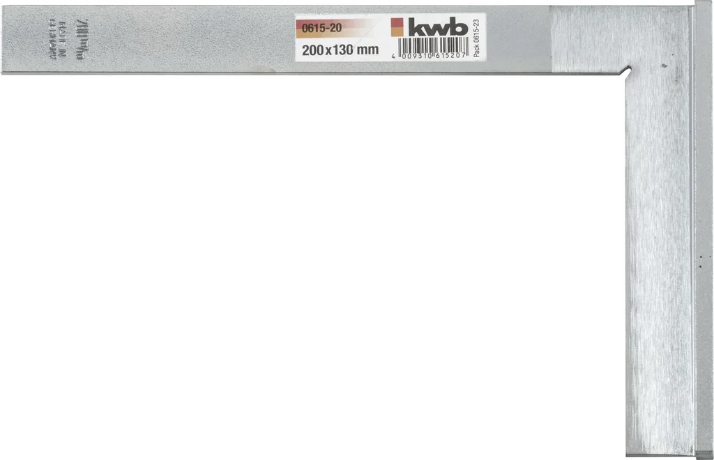 Schlosserwinkel mit Anschlag 300 mm