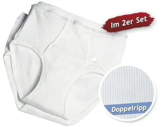 Sportslip, Doppelripp, 2er Pack, Gr. 5