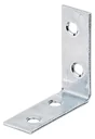Stuhlwinkel, verzinkt, 40 x 40 mm, Breite 16 mm, 12 Stück