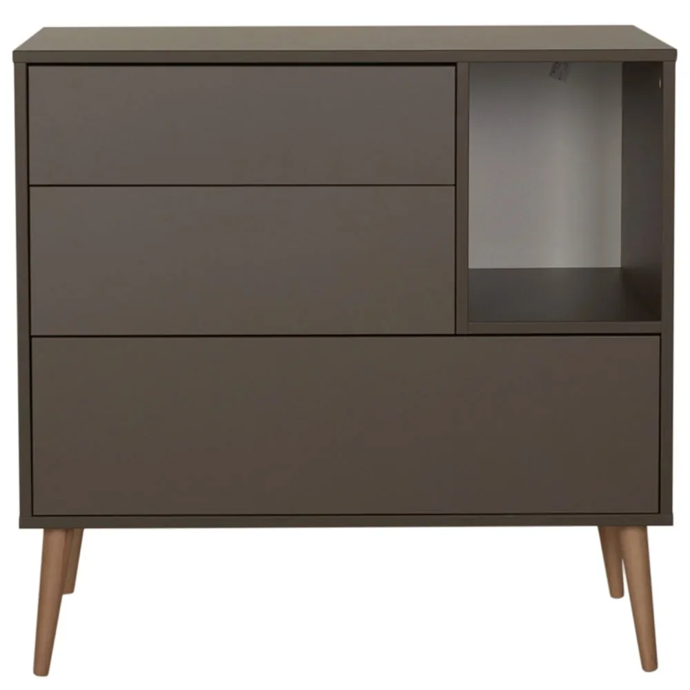 Quax Cocoon Kommode Schubladen Moos Braun