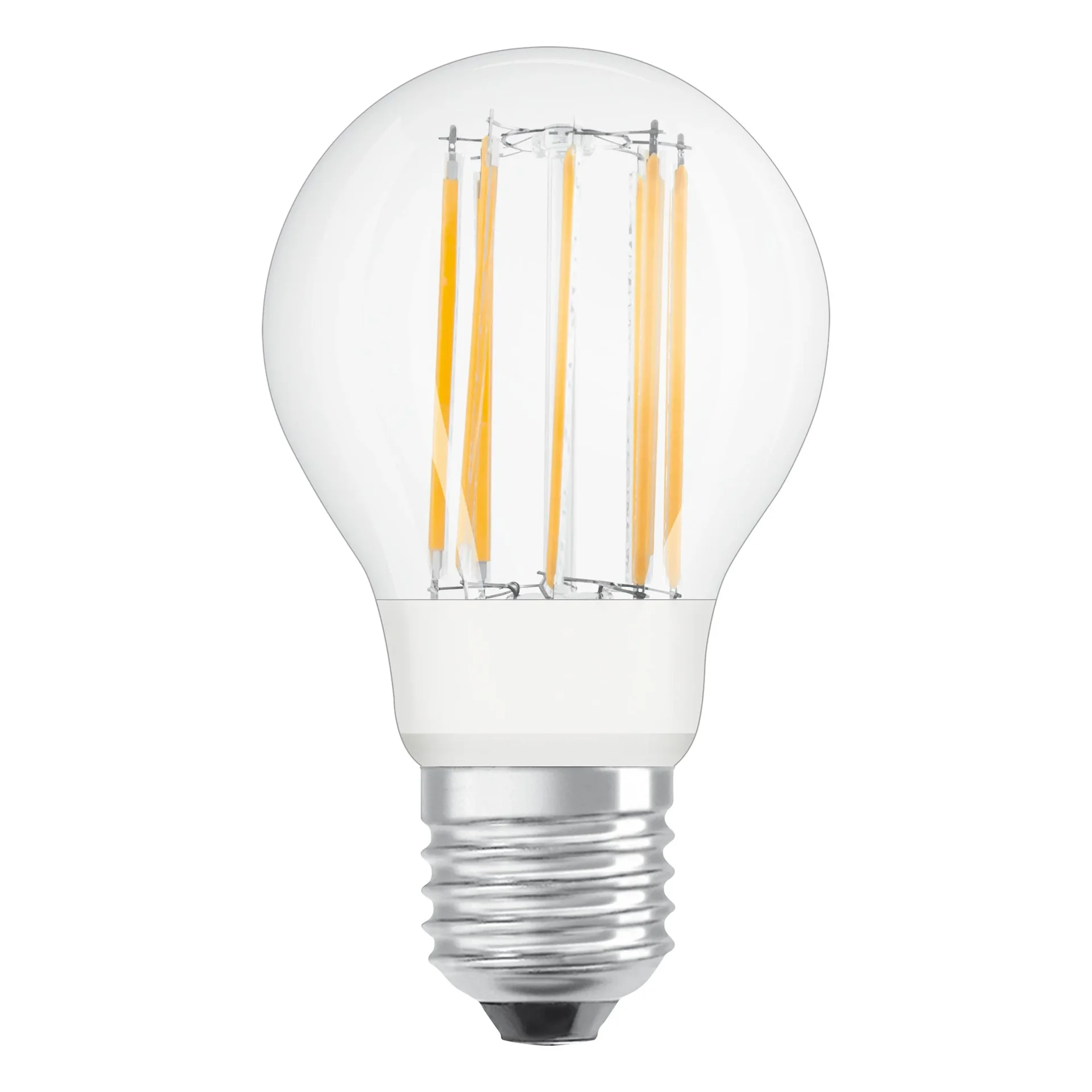 LED SUPERSTAR FILAMENT Lampe mit 9 Watt, E27, kaltweiß, klar, dimmbar