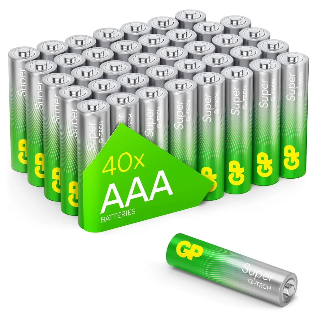 SUPER Micro (AAA) Alkaline Batterien - 40 Stück