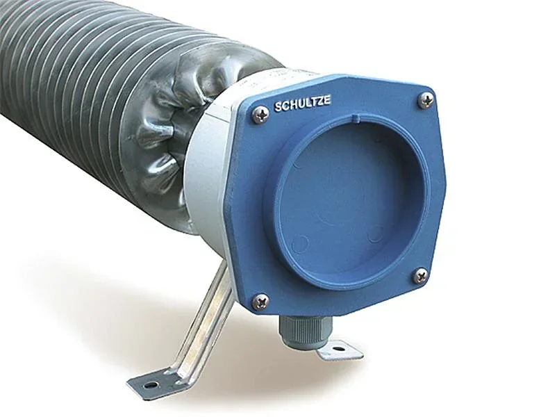 Rippenrohrheizofen universal, 2000 W 230/400 V, Edelstahl, IP66/67