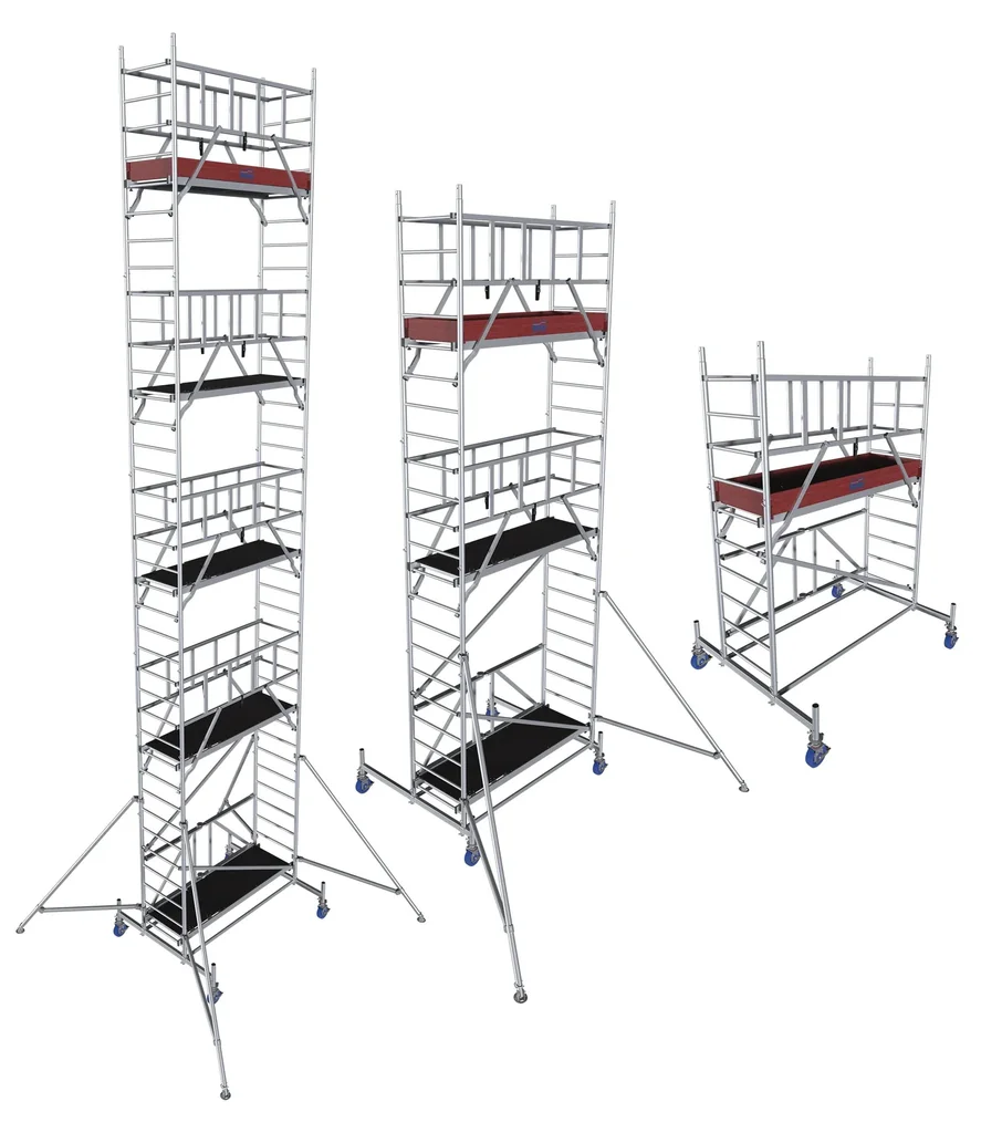 MONTO ProTec XS Alu-Faltgerüst, Arbeitshöhe ca. 11,80 m