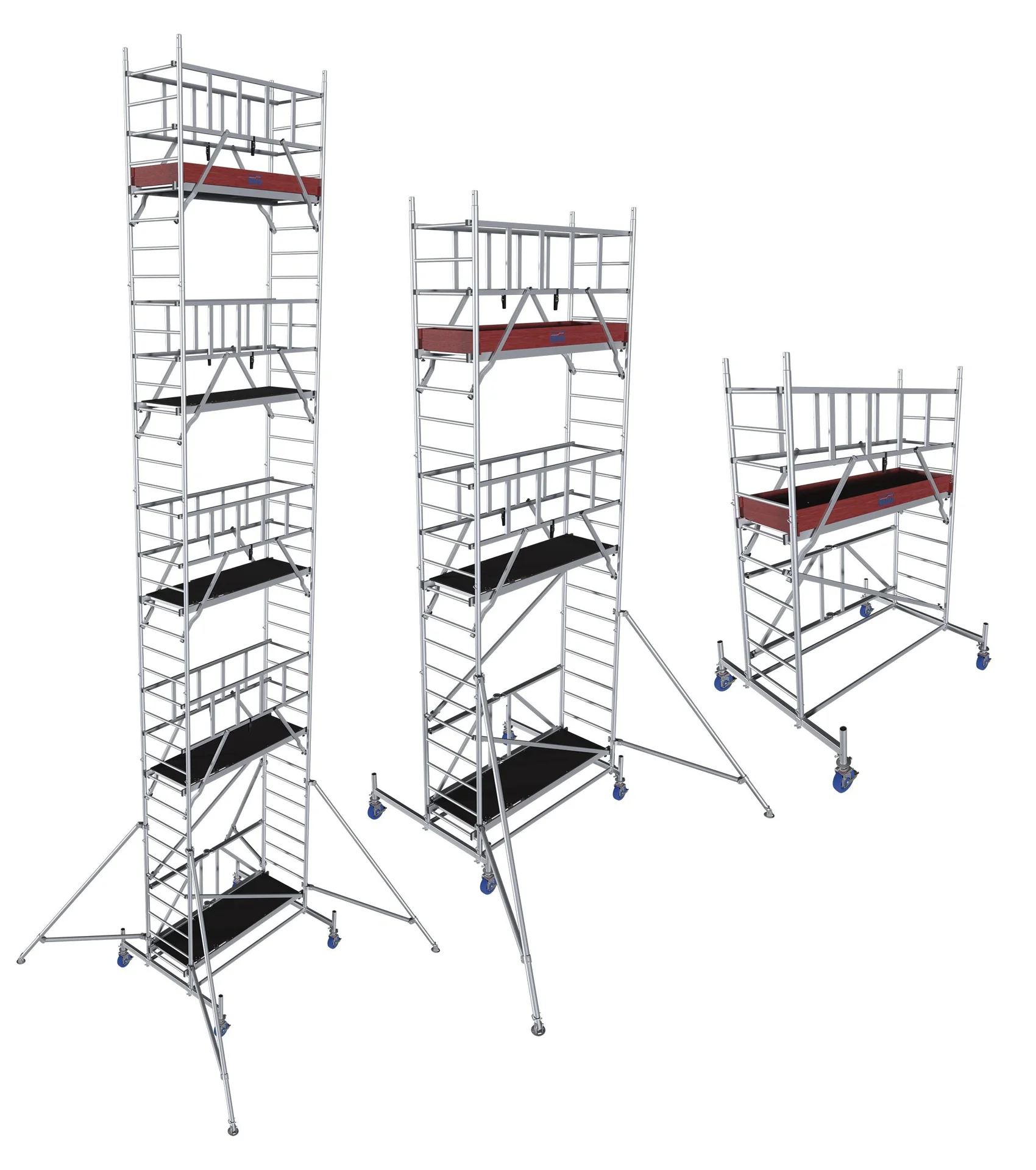 MONTO ProTec XS Alu-Faltgerüst, Arbeitshöhe ca. 11,80 m