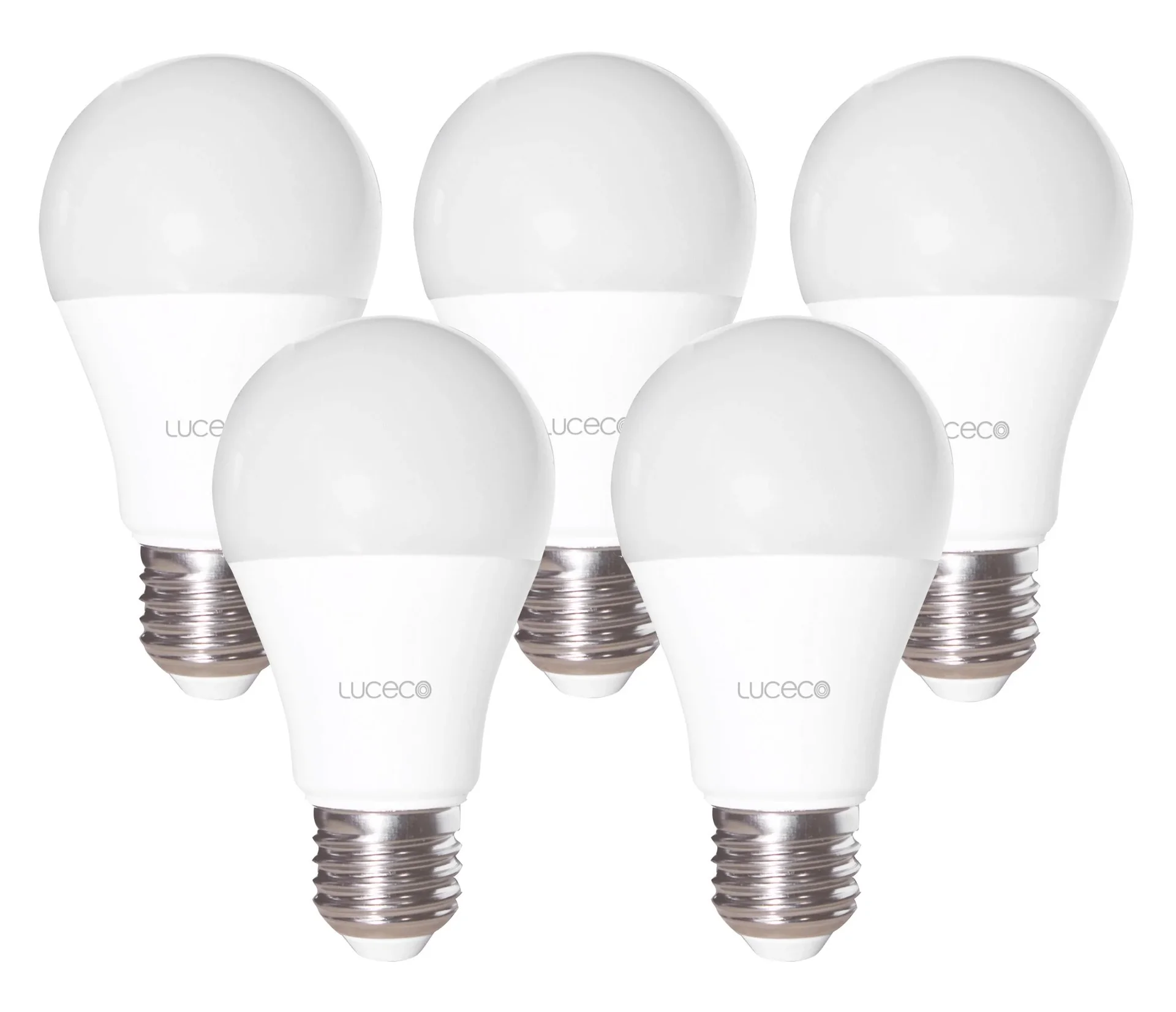 5er Set LED Glühlampenform,E 27, 9 Watt, 810 Lumen, 2700 K