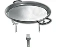 PAN BBQ Set - für Smokin Pizzaring: 60 / 67cm - die XXL Pfanne für Paelle, Reibekuchen und vieles mehr