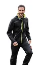 Softshelljacke, Farbe schwarz, Gr.3XL