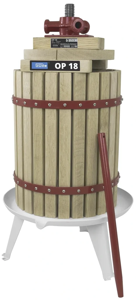 Obstpresse OP 18, 18 Liter mit mechanischem Antrieb