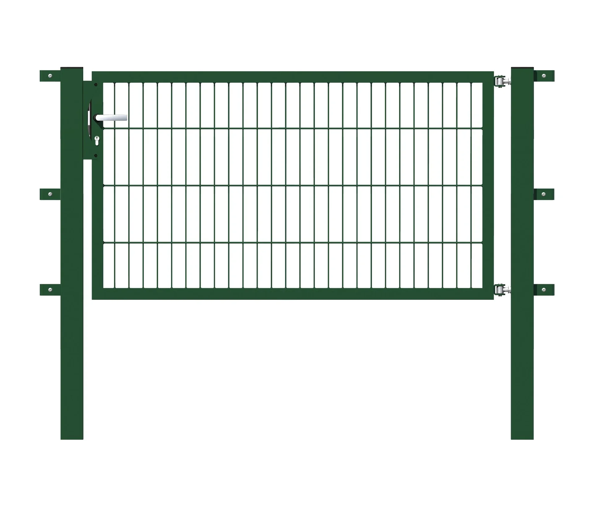 Einzeltor Flexo mit Zubehör, grün/ Breite 150 cm, Höhe 80 cm