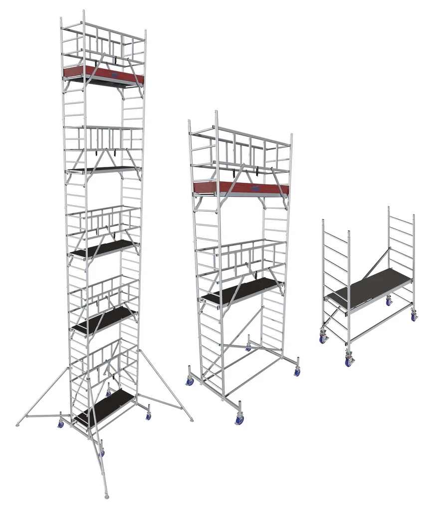 MONTO ProTec Alu-Fahrgerüst, Arbeitshöhe ca. 2,90 m