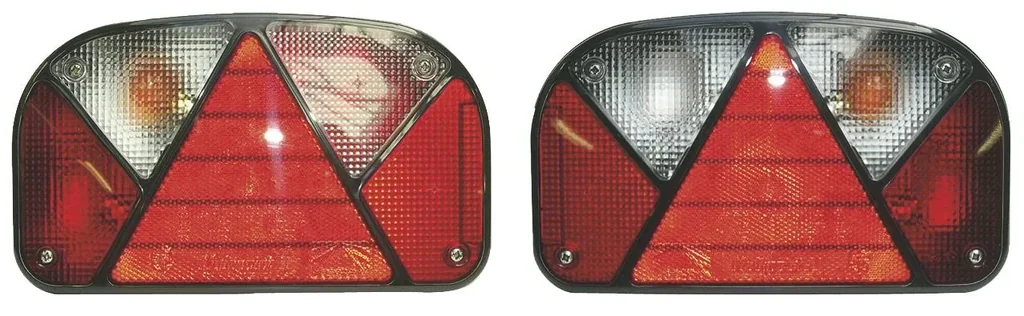 Schlussleuchte "Multipoint 2", links, mit Nebelschlussleuchte