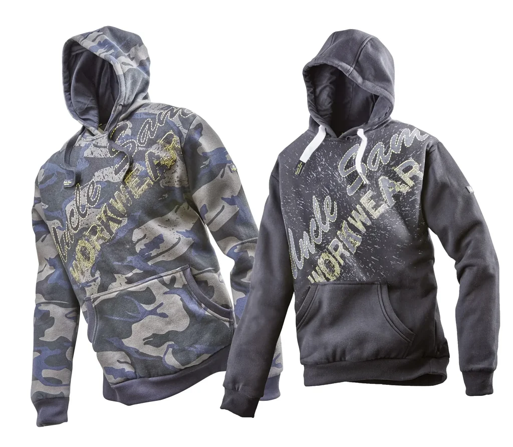 Sweatshirt , Farbe schwarz/grau, Gr.M