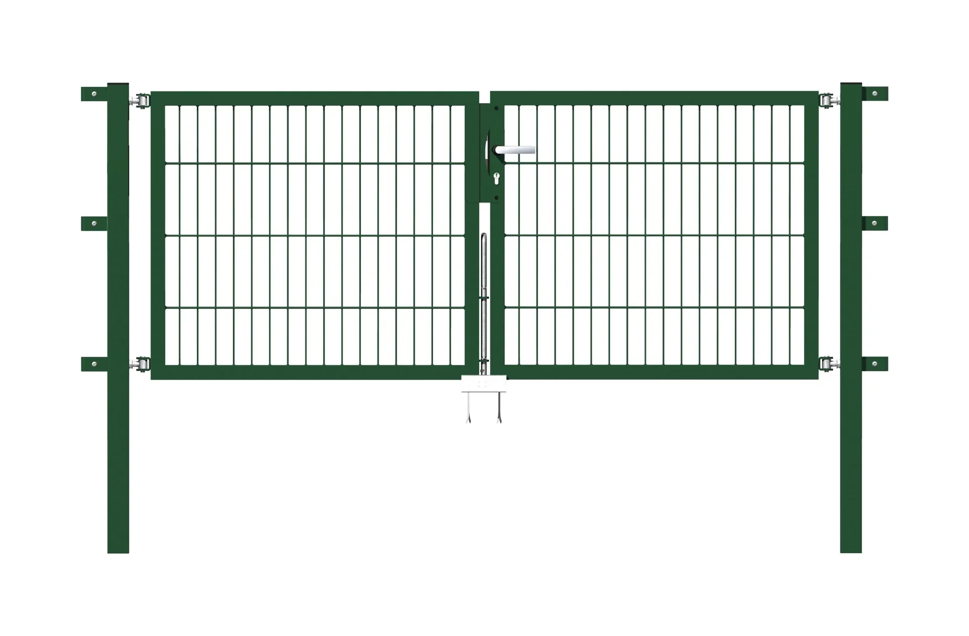 Doppeltor Flexo mit Zubehör, grün, Breite 200 cm, Höhe 80 cm, PF: 60x60 cm