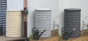 Regenspeicher ARCADO 230 l, Farbe black granit, bepflanzbar