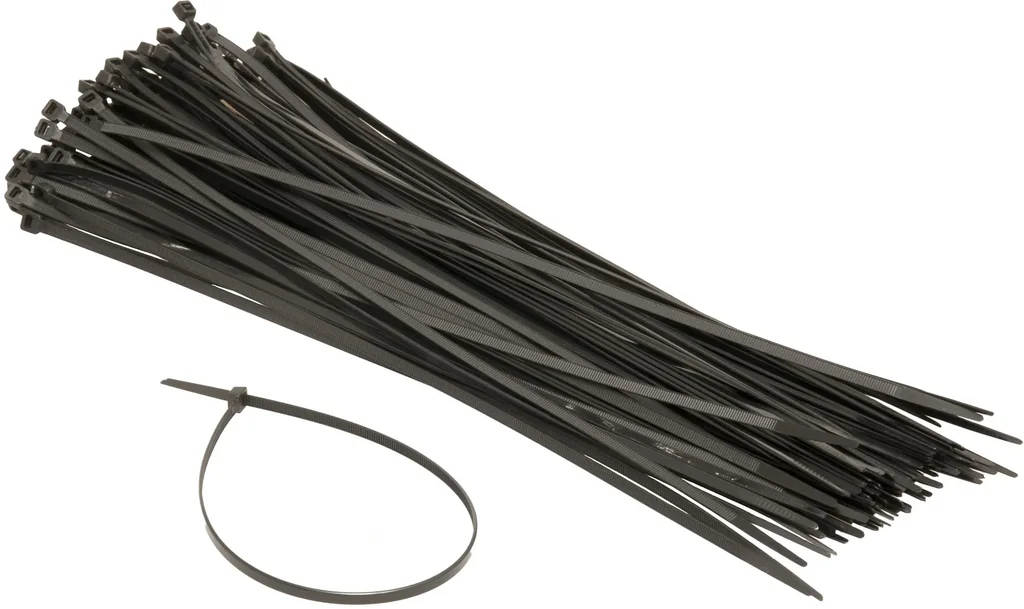 Kabelbinder Set, Länge 37 cm - 4,8mm, Inhalt 100 Stück