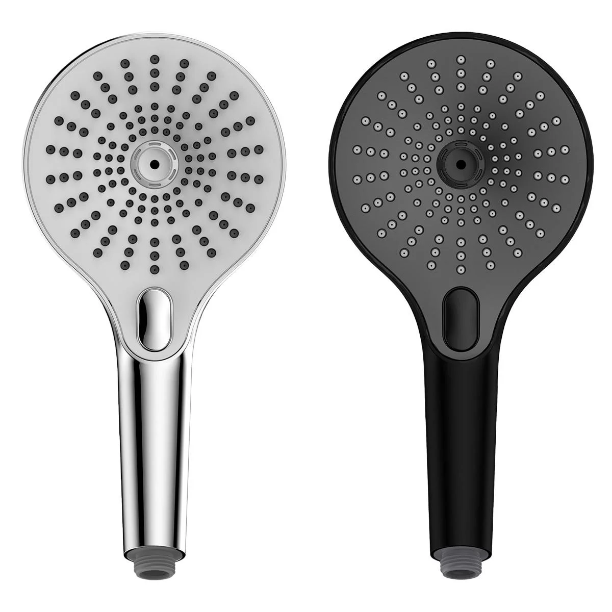Duschkopf Ultimate Shower Schwarz/Grau, Ø 13 cm