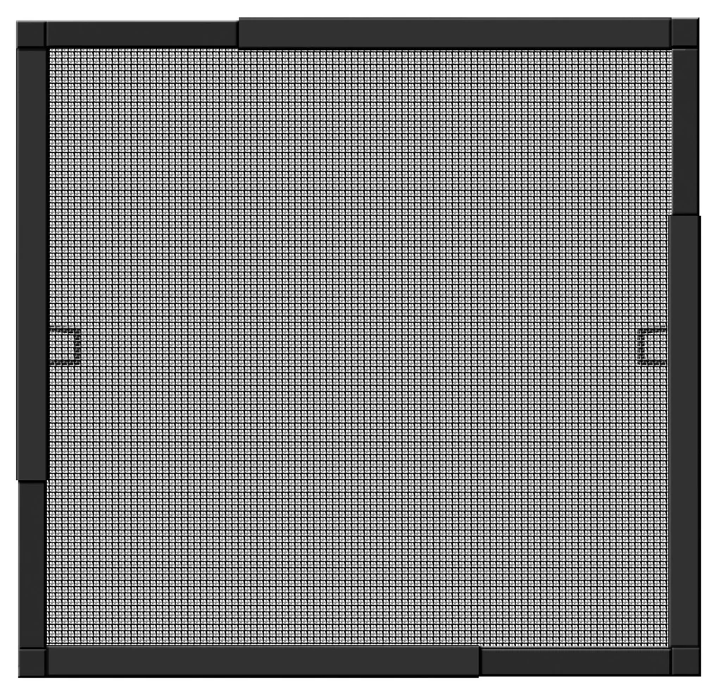 Fliegengitterfenster TELESCOPE, Farbe anthrazit