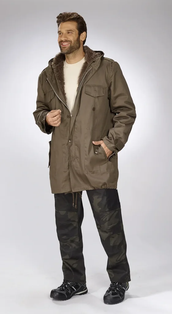 Parka, Farbe steingrau, Gr.5XL