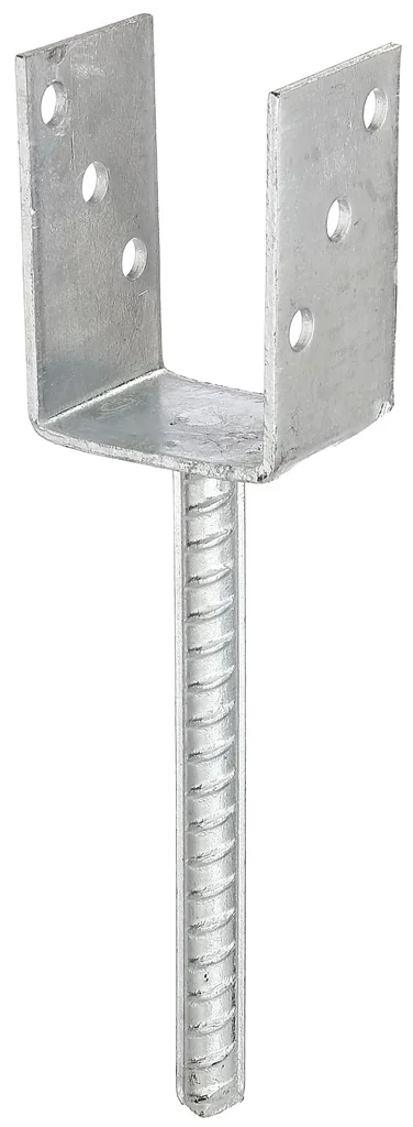 Pfostenträger in U-Form, Gabelweite 91 mm (90 mm Holz-Gartenbaumaß)